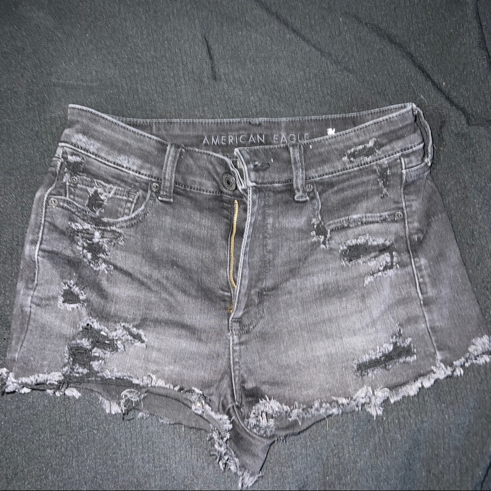 NEVER WORN next level stretch american eagle shorts